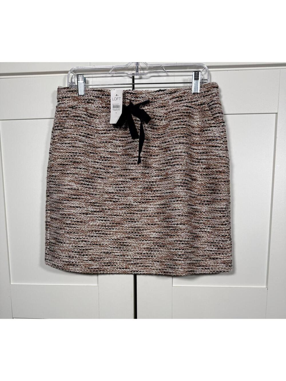 Loft Textured Boucle' Mini Skirt Women's Medium NWT